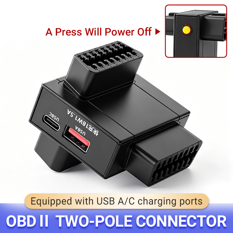 OBD2 Splitter Adapter 1 To 2 w - Usb C Cable 评论和价格