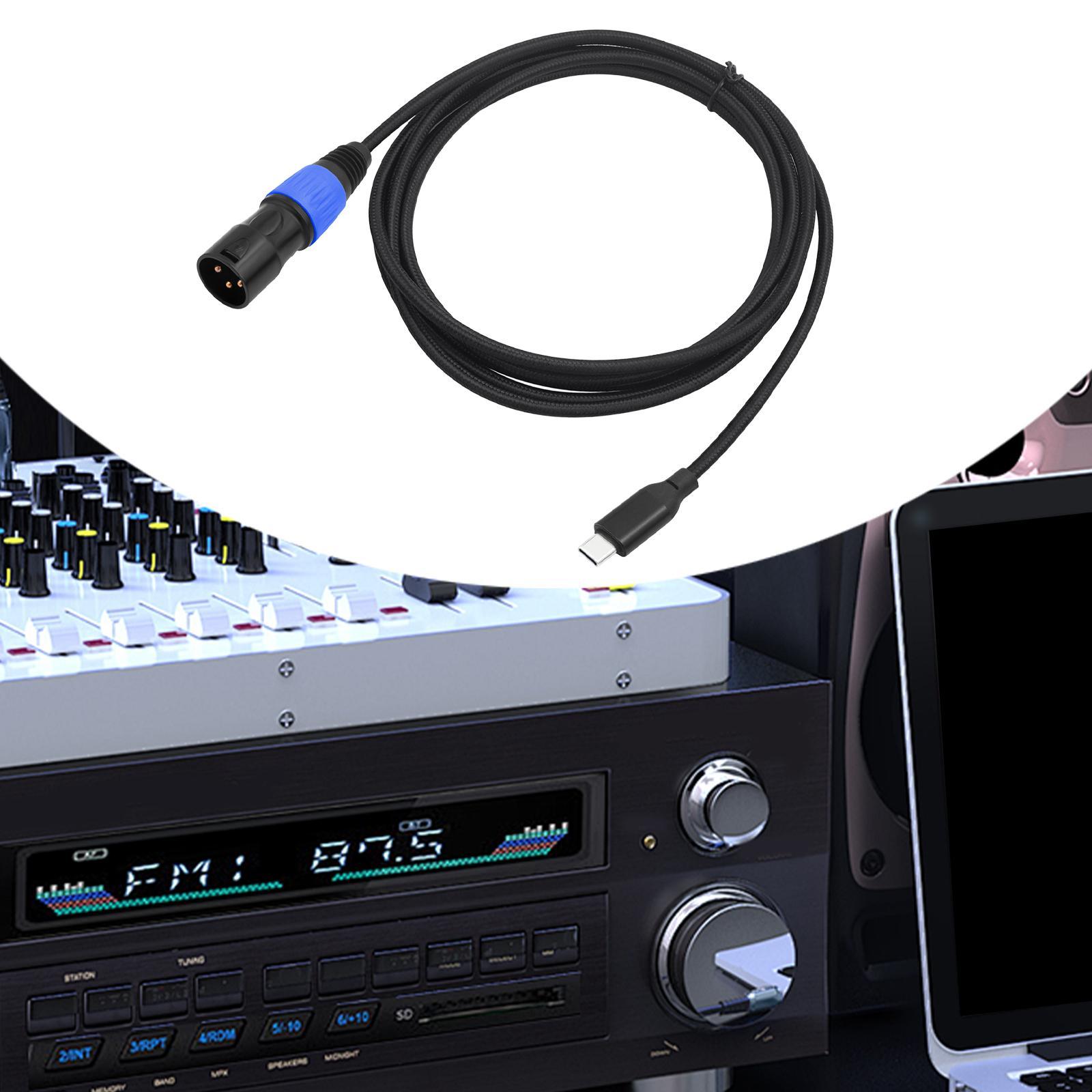 USB C to XLR Male Audio Mixer  - Usb C Cable 评论和价格