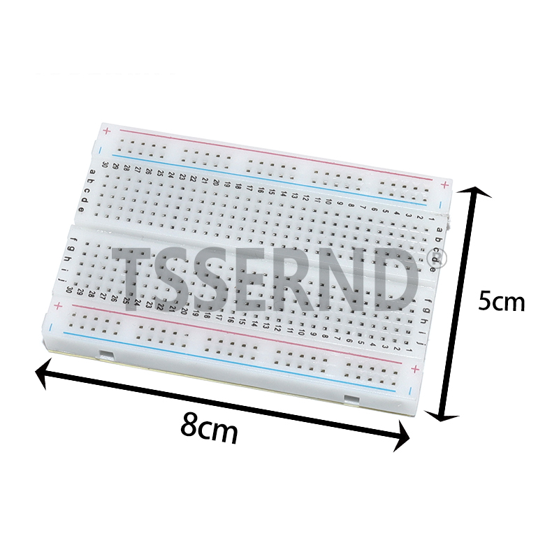 400 Tie Points Solderless PCB  - Breadboard 400 Point 评论和价格