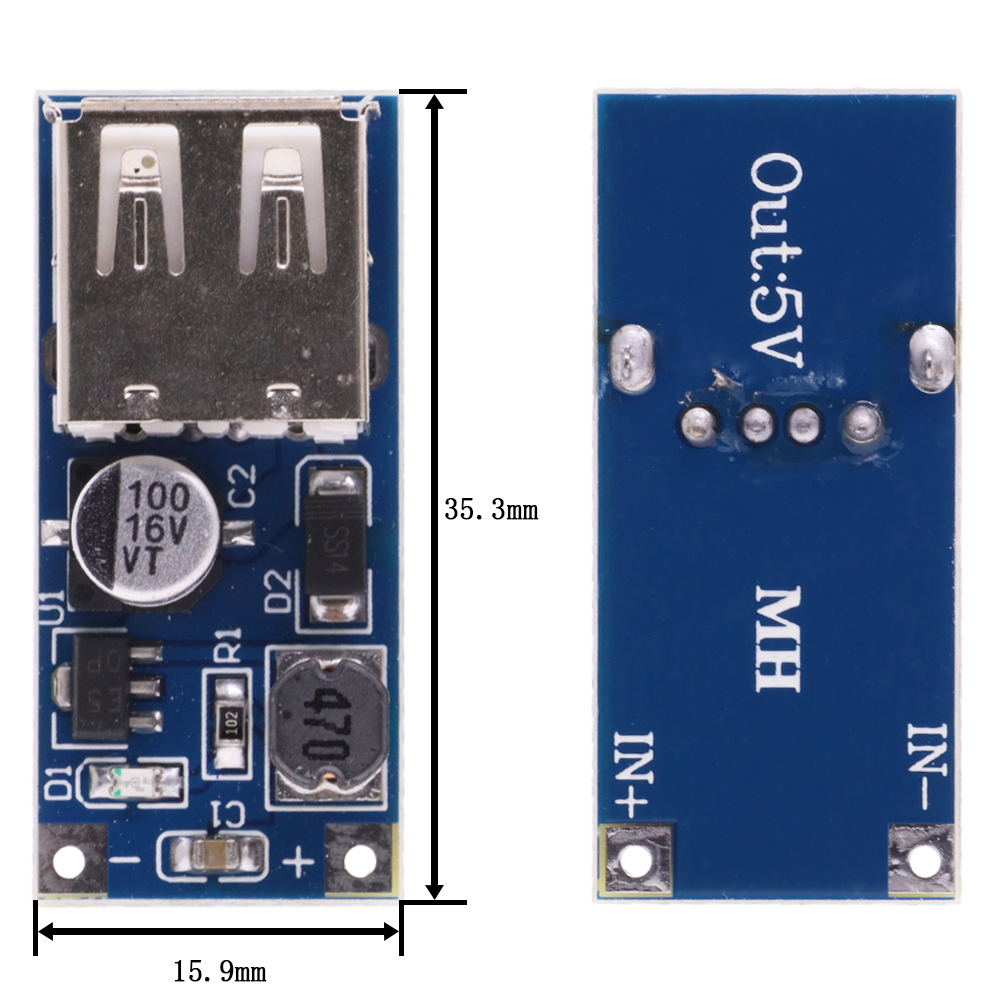 1/5/10PCS DC-DC Boost Module ( - Tp4056 Module 评论和价格