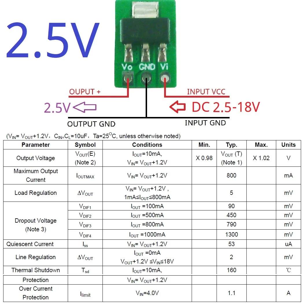 10PCS 2.5-18V to 1.2V 1.8V 2.5 - Esp32 Step Down Buck 评论和价格