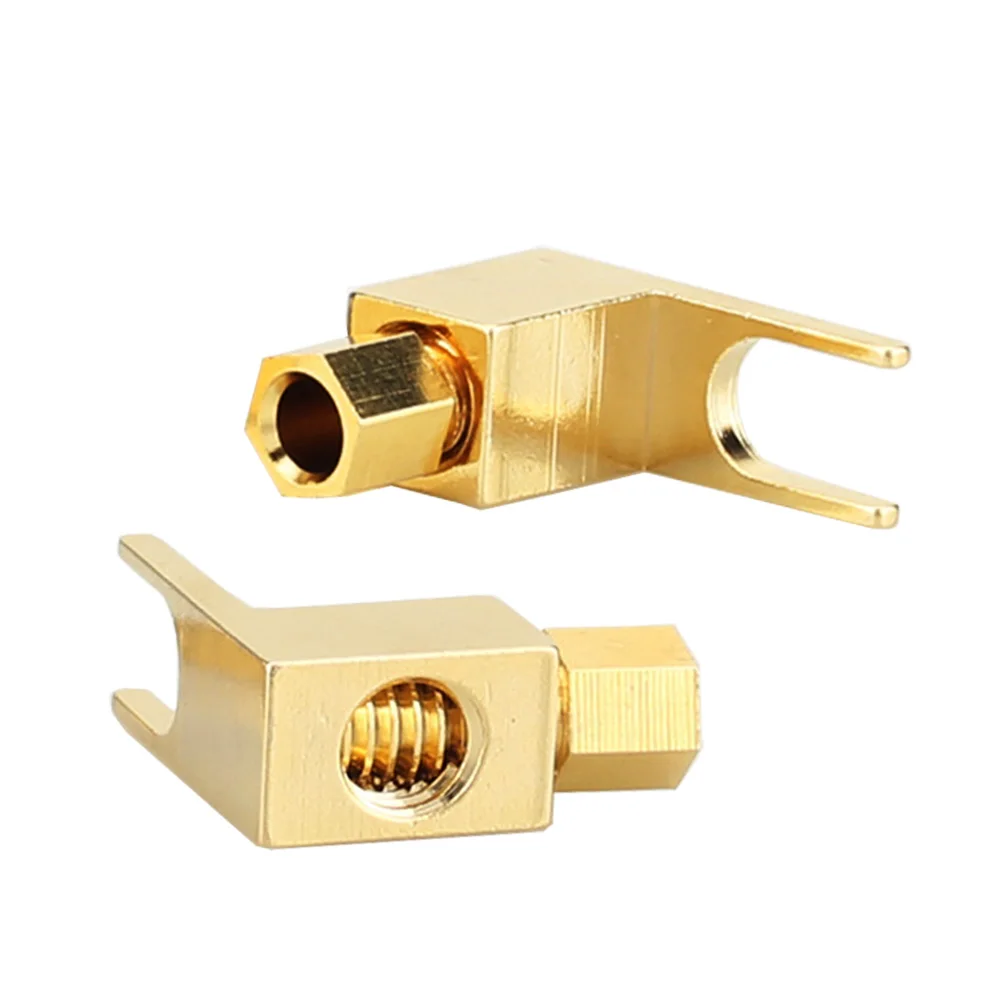 Gold Plated U Type Spade Conne - Screw Terminal Block 评论和价格