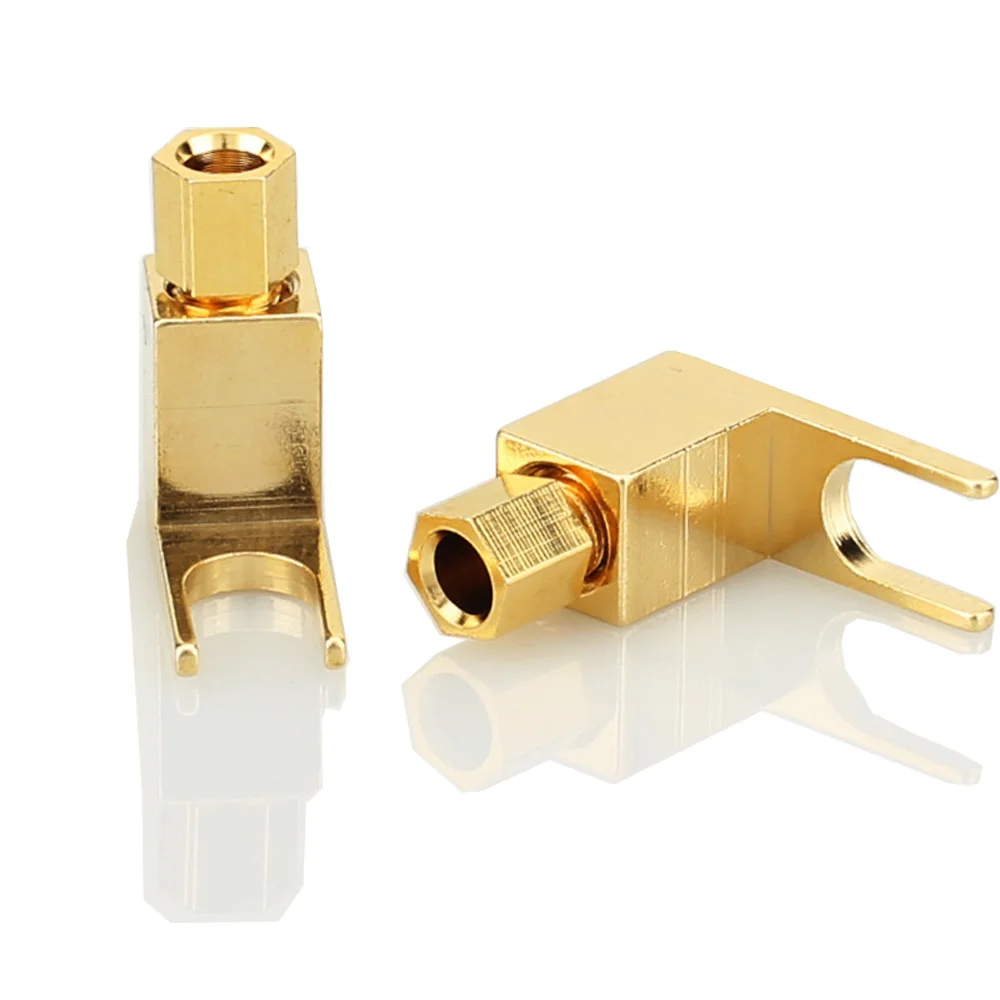 Gold Plated U Type Spade Conne - Screw Terminal Block 评论和价格